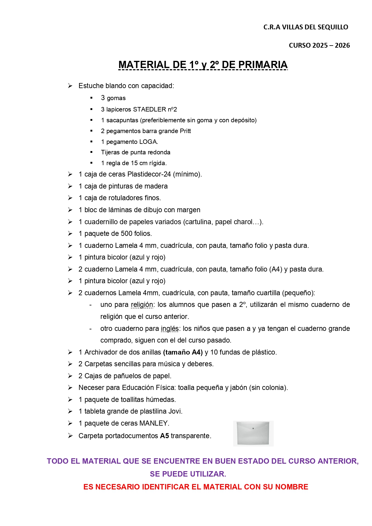 MATERIAL PRIMARIA 1