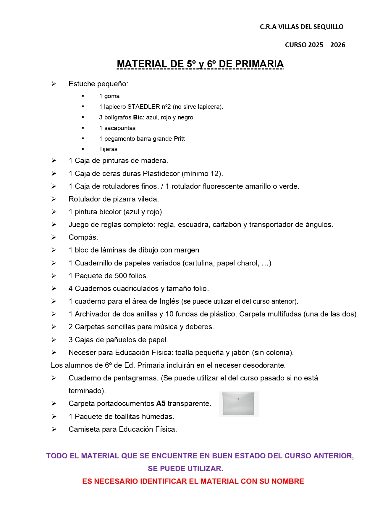 MATERIAL PRIMARIA 3