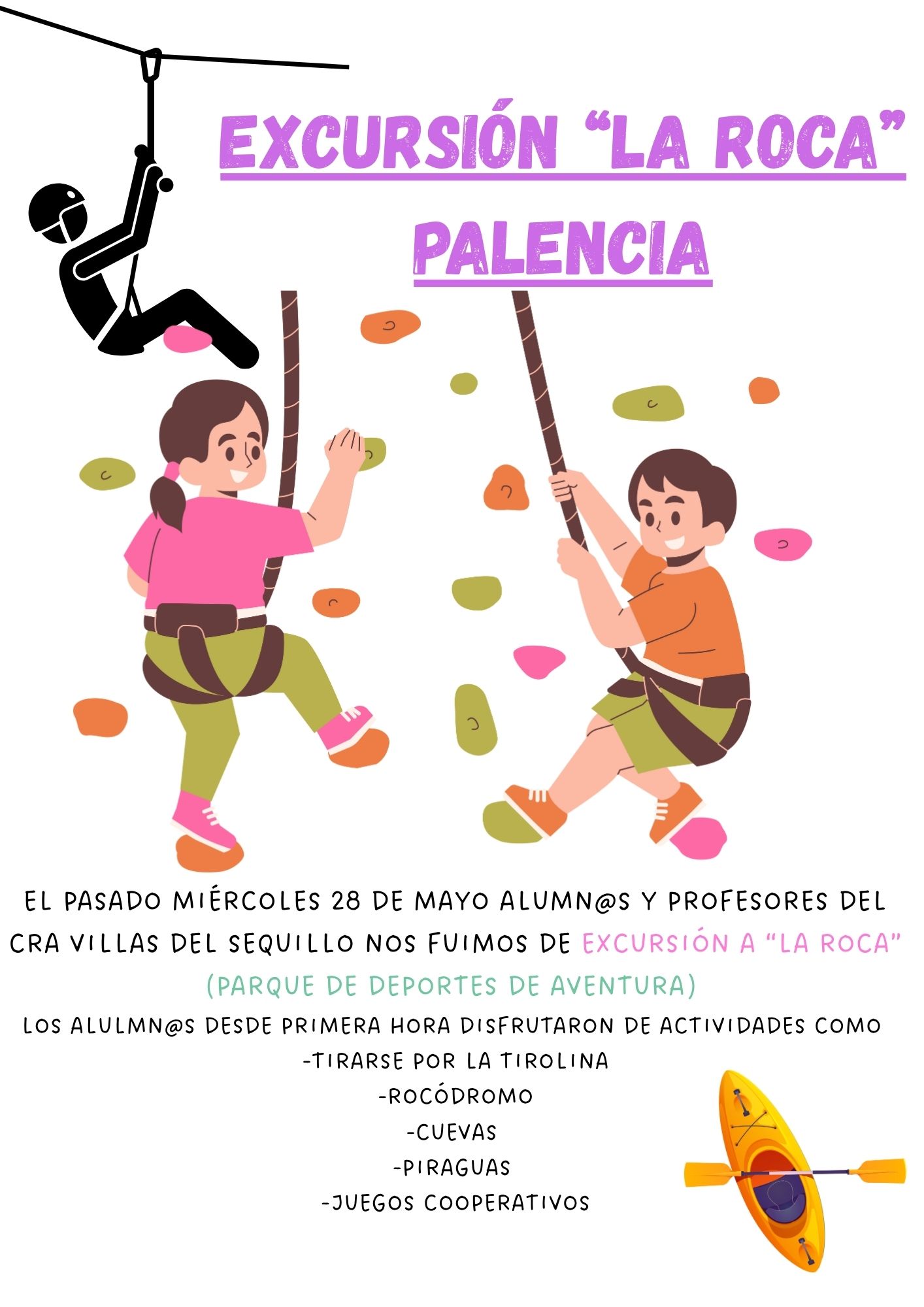 excursión la roca